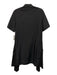 COS Size 2 Black Cotton Ruffle Dress Black / 2