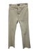 DL1961 Size 25 Cream Beige Cotton Blend Denim High Rise Button & Zip Fly Jeans Cream Beige / 25