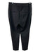 Veronica Beard Size 6 Black Polyester & Viscose Low Rise Straight Pants Black / 6