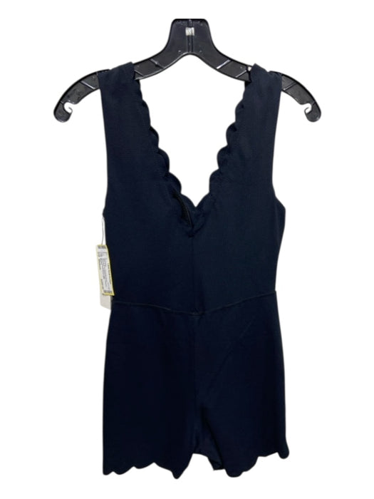 Marysia Size Medium Black & Navy Polyamide Blend Sleeveless Textured swimwear Black & Navy / Medium