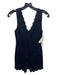Marysia Size Medium Black & Navy Polyamide Blend Sleeveless Textured swimwear Black & Navy / Medium