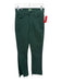 Mother Size 28 Green Cotton Blend High Rise Straight Leg Raw Hem Pants Green / 28