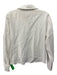 Stateside Size S White Cotton Buttons Tie Waist Long Sleeve Collar Top White / S