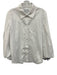 Tanya Taylor Size S White Cotton Collar Neck Button Down Long Sleeve Top White / S