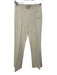 Rag & Bone Size XS White Viscose Blend Back Zip Stitch Detail Pants White / XS