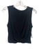 Alo Yoga Size Est S Black Sleeveless Knot Front Tank Top Black / Est S