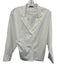 Massimo Dutti Size XS White Cotton Long Sleeve Button Up Collar Top White / XS