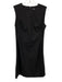 Theory Size 6 Black Wool Blend Sleeveless Above knee Shift Dress Black / 6