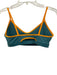 Spiritual Gangster Size Small Teal & Yellow Elastic Piping Pant Set Teal & Yellow / Small