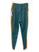Spiritual Gangster Size Small Teal & Yellow Elastic Piping Pant Set Teal & Yellow / Small