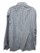 Ike Behar Size 17 Gray & Green Cotton Plaid Button up Men's Long Sleeve Shirt Gray & Green / 17