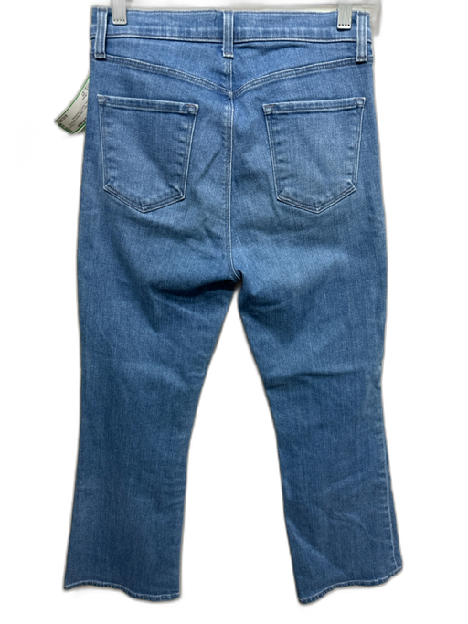J Brand Size 27 Medium Wash Cotton Blend Button Fly High Rise Boot Cut Jeans Medium Wash / 27