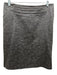 Etro Size 42 / S Taupe Wool Blend Grossgrain ribbon Belt Floral Pencil Skirt Taupe / 42 / S