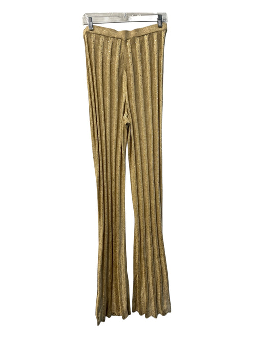 St. John Size 4 Black Wool & Viscose Side Zip Wide Leg High Rise Slacks Pants Black / 4