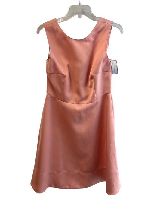 Escada Size 36 Rose No Fabric Tag Sleeveless lined Back Zip Round Neck Dress Rose / 36
