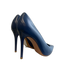 Celine Shoe Size 38.5 Cobalt Blue Leather Pointed Toe Stiletto Pump Shoes Cobalt Blue / 38.5