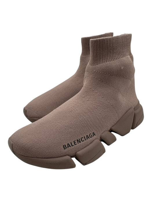Balenciaga Shoe Size 5 Grey Synthetic Knit Sock Boot Ankle High Box Inc. Booties Grey / 5