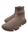 Balenciaga Shoe Size 5 Grey Synthetic Knit Sock Boot Ankle High Box Inc. Booties Grey / 5