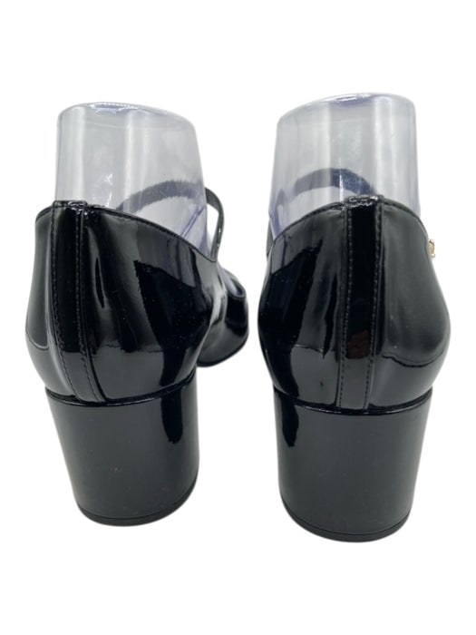 Margaux Shoe Size 38.5 Black & Gold Patent Leather round toe Mary Jane Pumps Black & Gold / 38.5