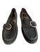 Attilio Giusti Leombruni Shoe Size 37 Black Suede Almond Toe Buckle Detail Shoes Black / 37