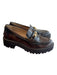 Sam Edelman Shoe Size 7 Brown Manmade Material Round Toe Gold detail Shoes Brown / 7