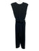 Theory Size P Black Triacetate Sleeveless Patch Pockets Jumpsuit Black / P