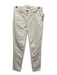 Etro Size 29 White Cotton Blend Denim Embroidered Paisley Floral Slim Jeans White / 29