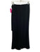 Cinq a Sept Size 0 Black Triacetate Blend Tie Side Draped Detail Wide Leg Pants Black / 0
