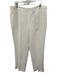 Lafayette 148 Size 16 Cream White Acetate Blend Side Zip Trouser Tapered Pants Cream White / 16