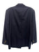Canali AS IS Navy & White Wool Striped Double Breasted Men's Blazer Navy & White / 54