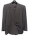Canali Gray Wool Solid Double Breasted Men's Suit Gray / Est 52