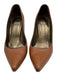 Stuart Weitzman Shoe Size 7 Brown Leather Pointed Toe Stiletto Pumps Brown / 7