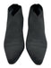 Stuart Weitzman Shoe Size 7 Black Elastic Pointed Toe Criss Cross Booties Black / 7