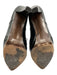 Stuart Weitzman Shoe Size 38 Black Patent Leather Cut Outs Lace Up Pumps Black / 38