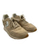 Voile Blanche Shoe Size 39 Beige & Silver Suede Rubber Sole Sneakers Beige & Silver / 39