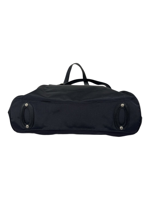 Tumi Black Nylon Canvas Leather trim Double Handle Shoulder Bag Bag Black / Medium