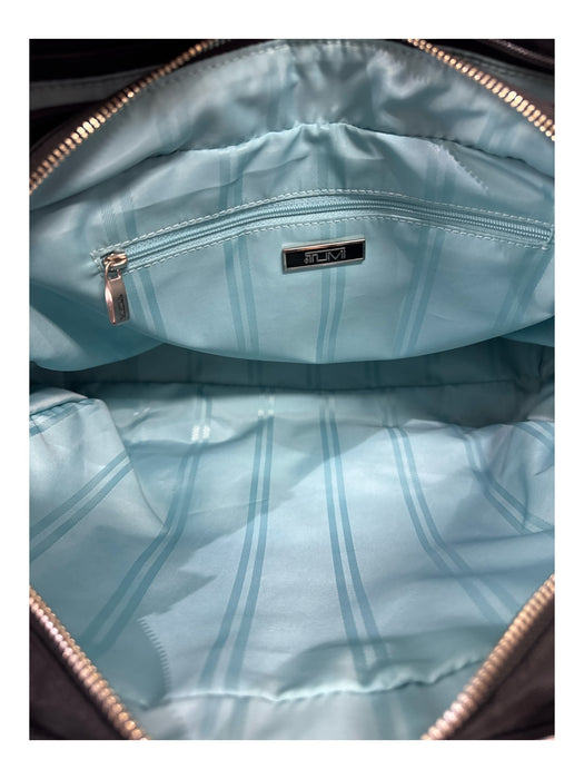 Tumi Black Nylon Canvas Leather trim Double Handle Shoulder Bag Bag Black / Medium