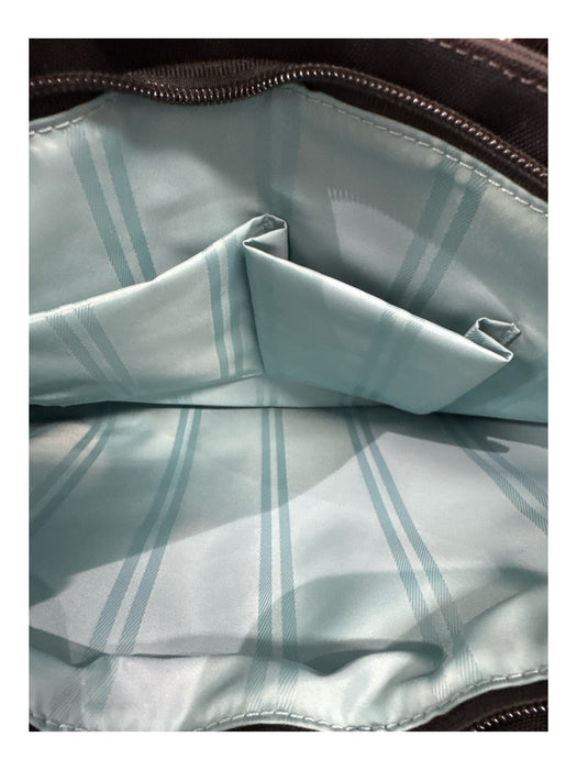 Tumi Black Nylon Canvas Leather trim Double Handle Shoulder Bag Bag Black / Medium