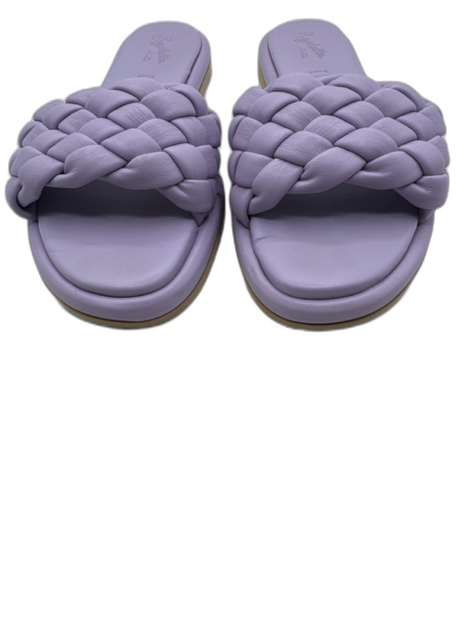 Seychelles Shoe Size 10 Lilac Purple Manmade Upper Braided Low Platform Sandals Lilac Purple / 10