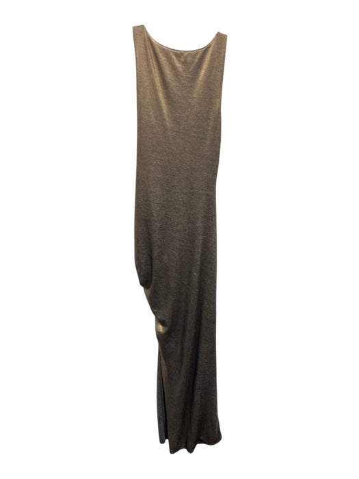 Lovers and Friends Size M Copper Brown Polyester Blend Metallic Sleeveless Dress Copper Brown / M
