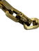 Eddie Borgo Gold 12k Gold Plated Latch Clasp paperclip chain Heavy Necklace Gold