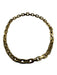 Eddie Borgo Gold 12k Gold Plated Latch Clasp paperclip chain Heavy Necklace Gold