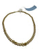Kendra Scott Gold Metal Lobster Clasp Twisted Chain Necklace Gold