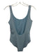 Onia Size Medium Dusty Blue Nylon Blend Sleeveless Open Back One piece swimwear Dusty Blue / Medium