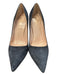 Kate Spade Shoe Size 8.5 Navy Suede Pointed Toe Closed Toe Textured Pump Shoes Navy / 8.5