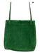 Gerard Darel Grass Green Suede Knot Closure Flap Cross Body Strap Bag Grass Green / S