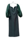 Safiyaa Size 6 Hunter Green Polyester Sweetheart Neckline Back Slit Dress Hunter Green / 6