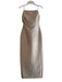 Sachin & Babi Size 6 Pewter Polyester Blend High Square Neck Sleeveless Gown Pewter / 6