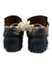 Esse Ut Esse Shoe Size 37 Black, Tan & Whiite Leather Almond Toe Sneakers Black, Tan & Whiite / 37