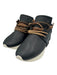 Esse Ut Esse Shoe Size 37 Black, Tan & Whiite Leather Almond Toe Sneakers Black, Tan & Whiite / 37